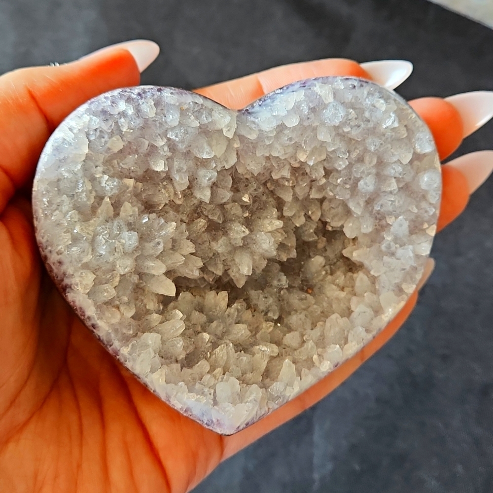 Amethyst Heart